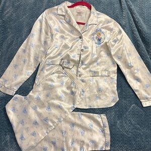 Disney princess satin pajama set